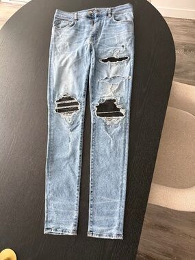 AMIRI MX1 Style Distressed Jeans – Excellent Condition